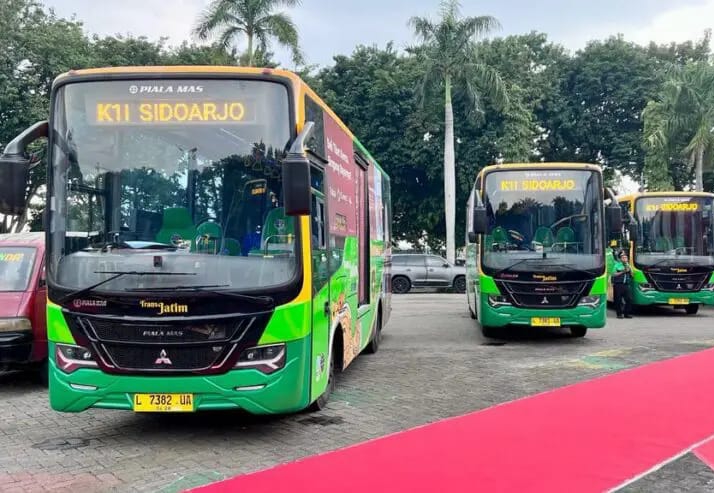 Dishub Jatim Kembangan Trayek Bus  Trans Jatim Hingga Kota Batu