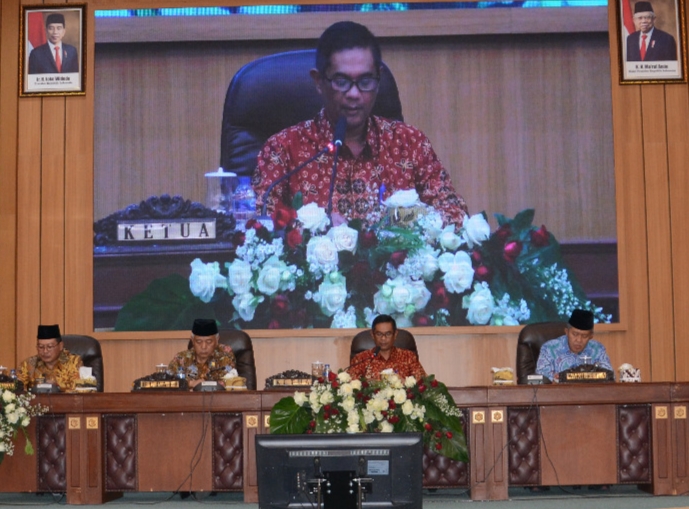 Paripurna DPRD Kabupaten Malang Bahas Ranperda Tentang Perubahan APBD Kabupaten Malang Tahun Anggaran 2023