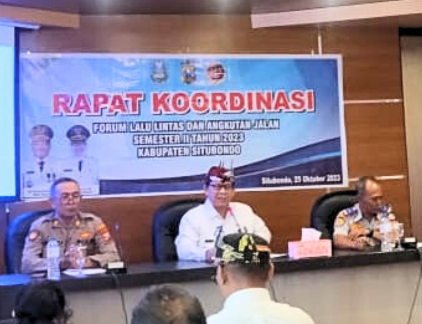 DPU Bina Marga Jatim Ikuti Rapat Forum Lalu Lintas Situbondo