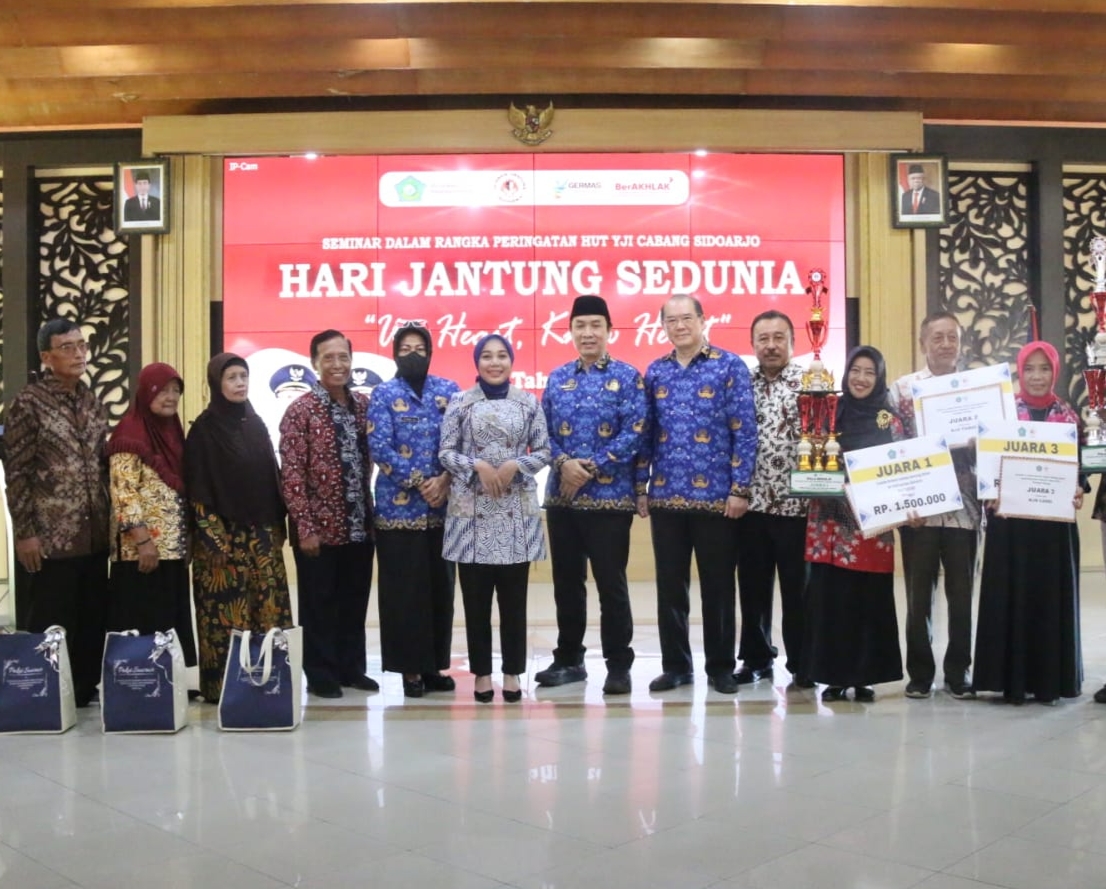 Yayasan Jantung Indonesia Sidoarjo Peringati Hari Kesehatan Jantung Sedunia dengan Edukasi Kesehatan Jantung