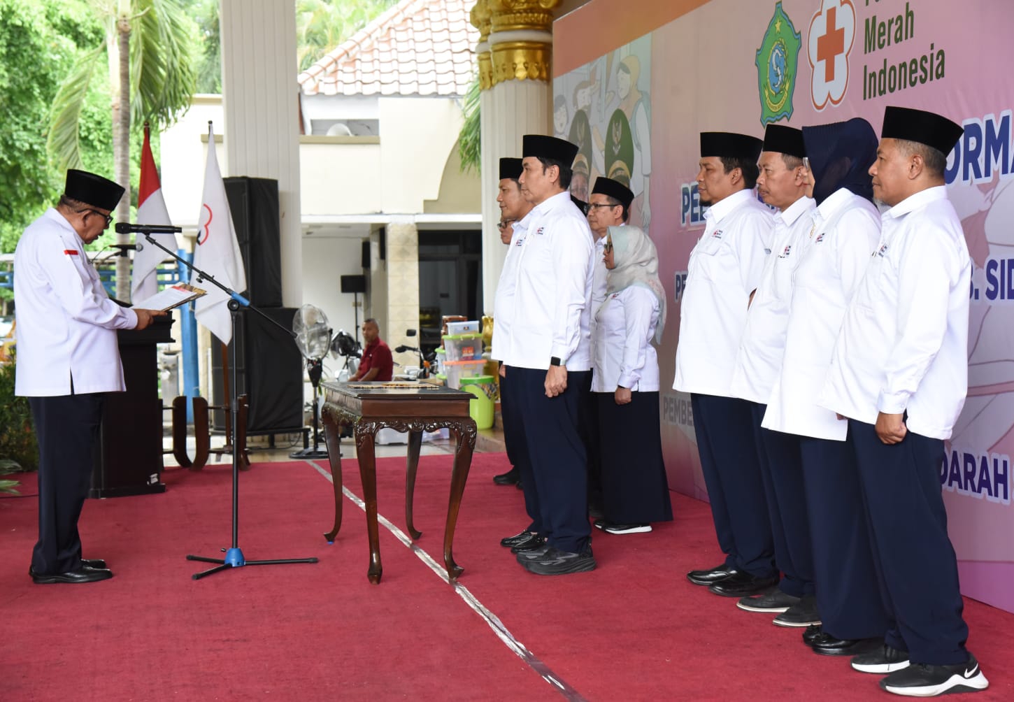 Ketua PMI Jatim Melantik Wabup Sidoarjo Sebagai Dewan Kehormatan PMI Sidoarjo