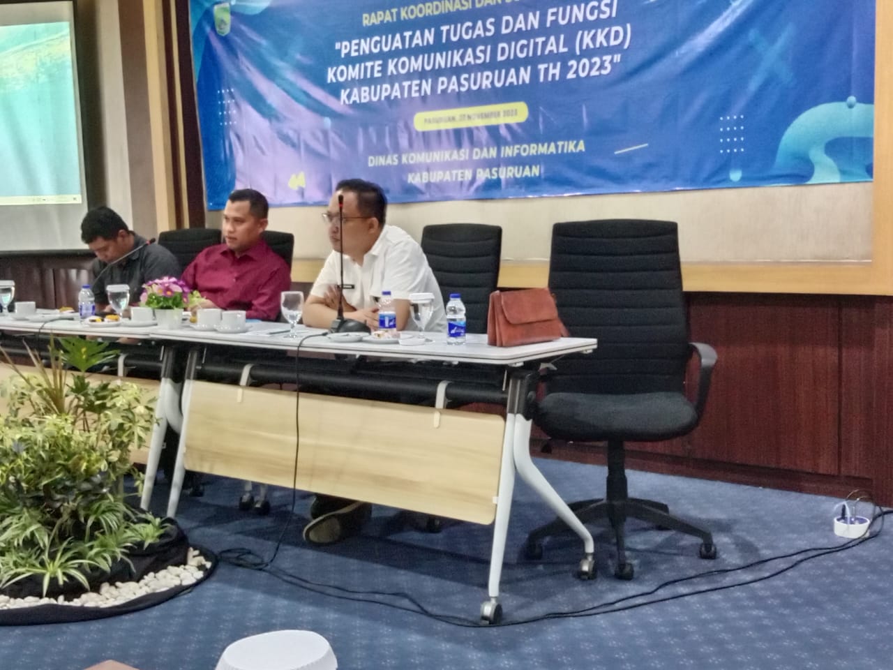 Rapat Koordinasi Dan Sosialisasi Penguatan Tugas Dan Fungsi KomiteKomunikasi Digital (KKD) Kabupaten Pasuruan 2023