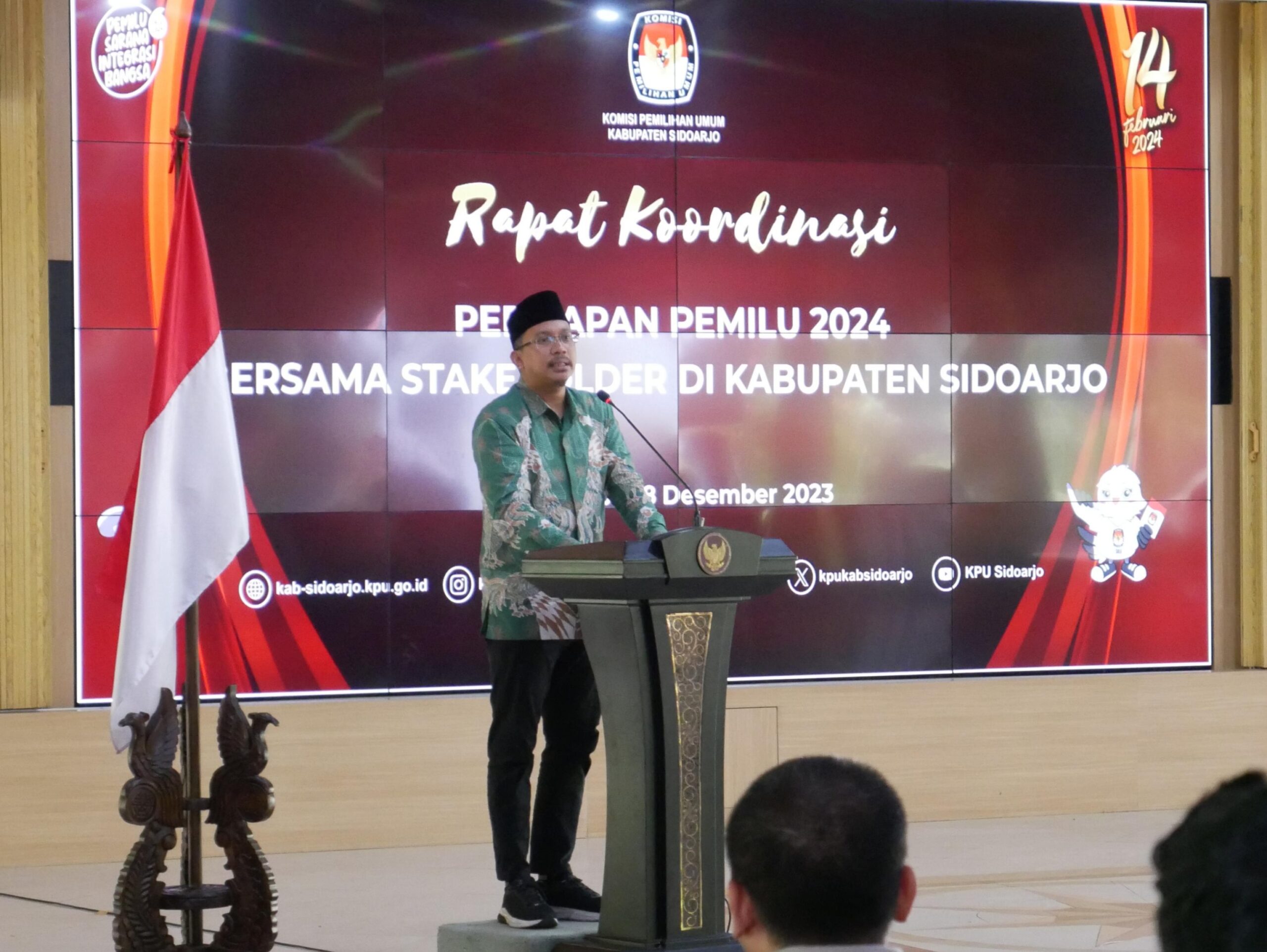 Bupati Gus Muhdlor Instruksikan Camat Jaga Distribusi Logistik Pemilu 2024