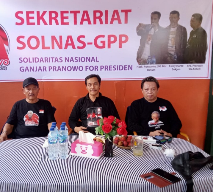 DPP SOLNAS-GPP, Gelar Acara Sarasehan Bahas Strategi Pemenangan Capres Ganjar Pranowo Di Pelpres 2024