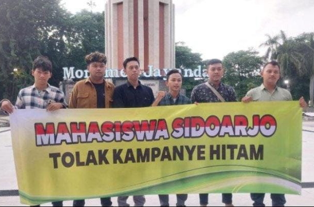 Jelang Pemilu 2024, BEM UMSIDA Gelar Deklarasi Tolak Black Campaign dan Berita Bohong