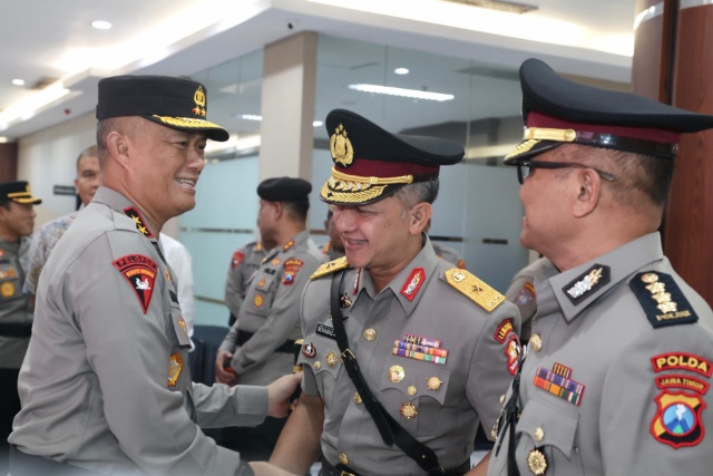 Kapolda Jatim Lantik Sejumlah Kapolres dan PJU