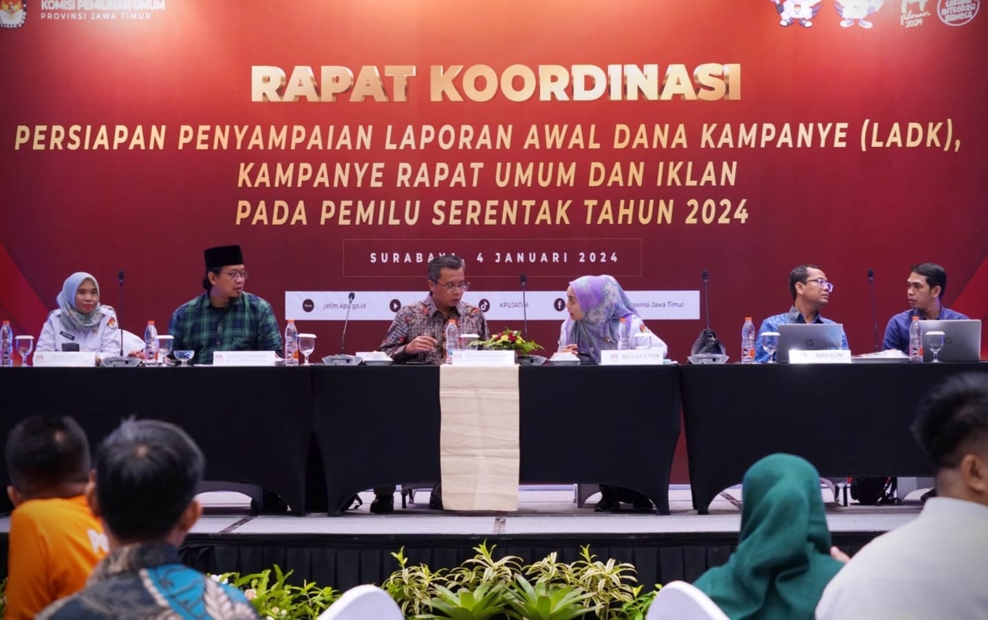 KPU Jatim Minta DPD dan Parpol Pemilu 2024 Segera Laporkan LADK