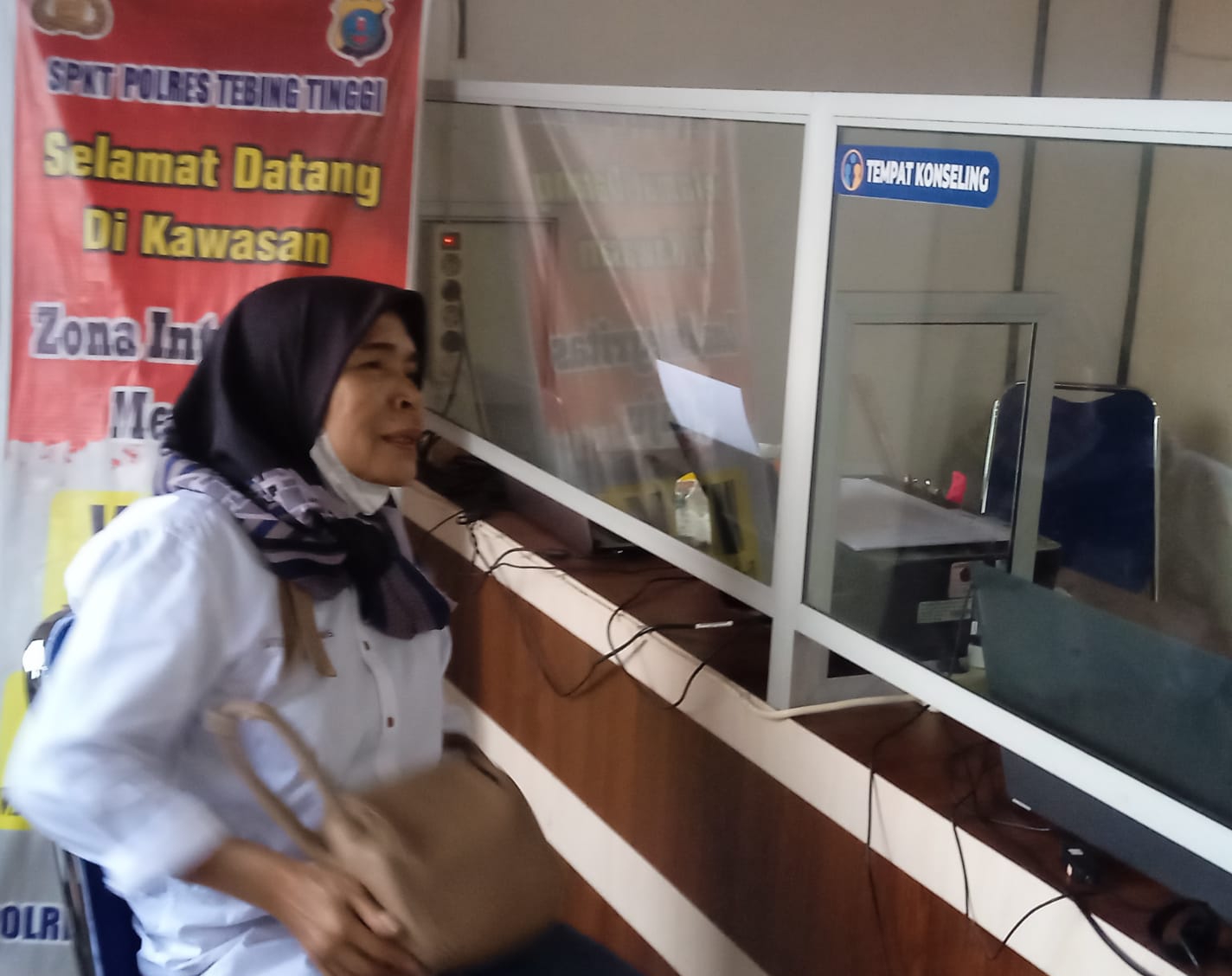 Siti Maslah Lubis Bendahara MIO Tebing Tinggi, Laporkan SN Caleg Wanita Partai Gelora