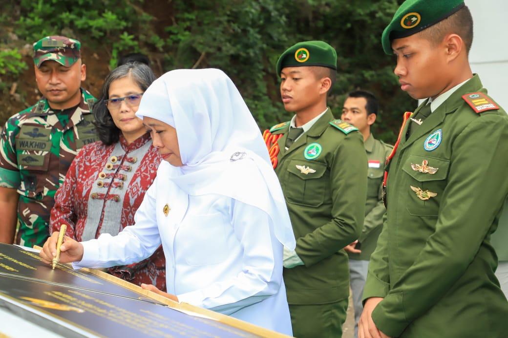 Gubernur Jatim Resmikan Asrama SMAN 5 Taruna Brawijaya Kediri