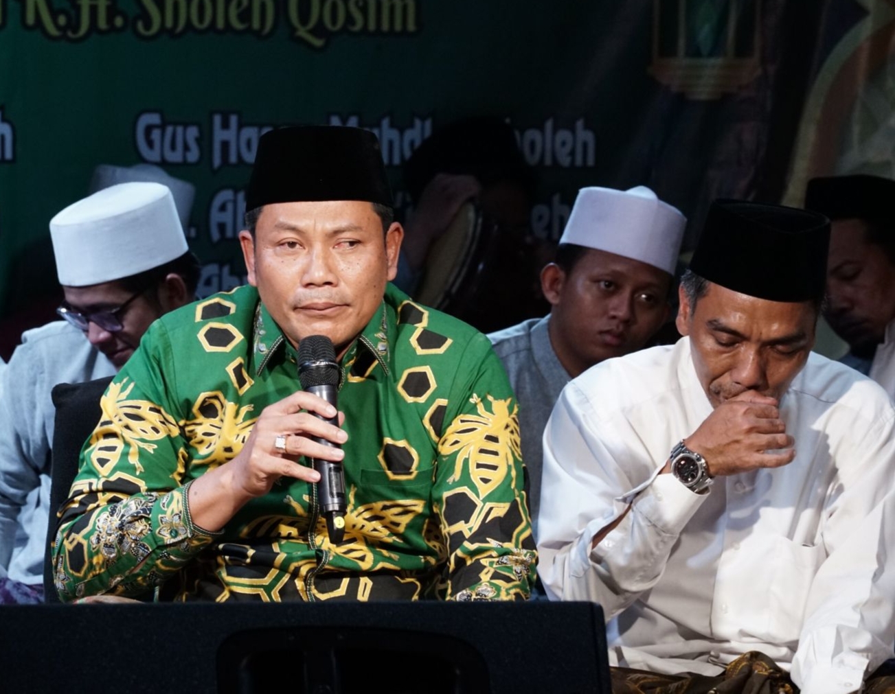 Haul KH. Sholeh Qosim, Wabup Sidoarjo Mohon Doa Mengatasi Permasalahan Bencana Alam di Sidoarjo