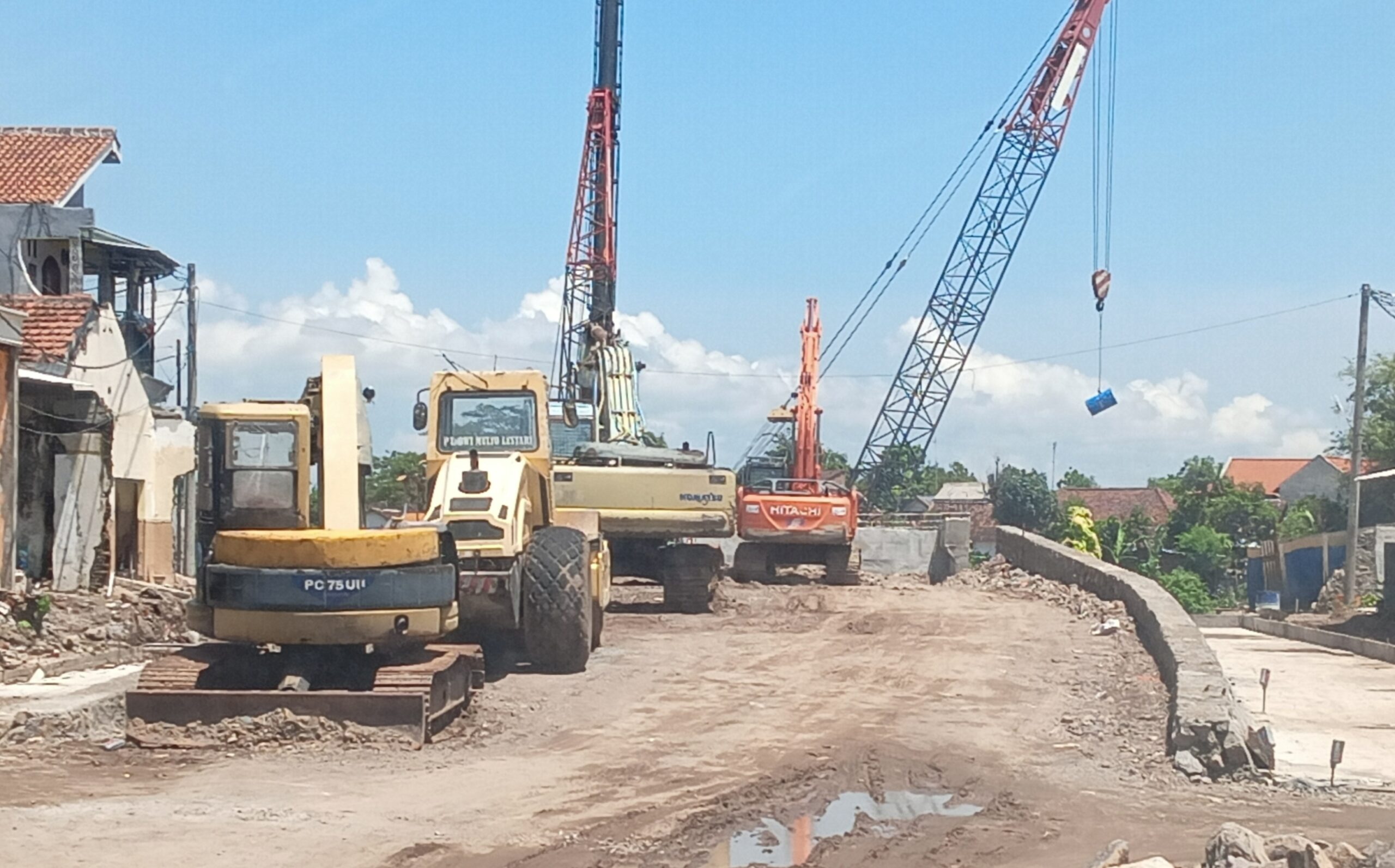 Progres Pembangunan Jembatan Jong Biru On The Track, Optimis PHO Sesuai Jadwal