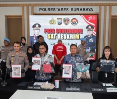 Satreskrim Polrestabes Surabaya Berhasil Ungkap Pelaku Aniaya Anak Hingga MD