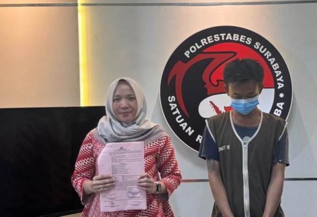 Satresnarkoba Polrestabes Surabaya Amankan Tersangka Pengedar Narkoba