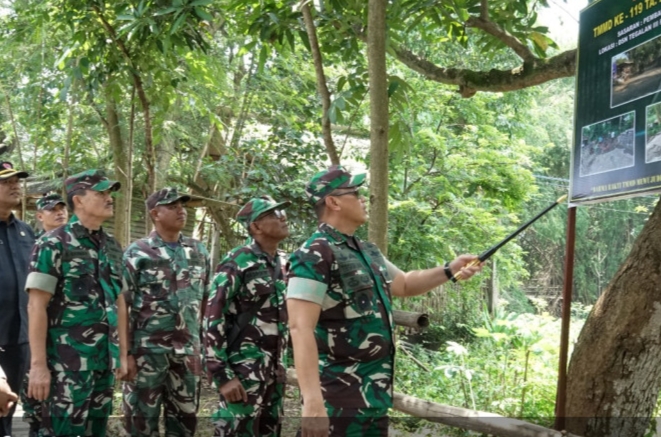 Danpusenif Mabes TNI AD Tutup Program TMMD ke-119 Tahun 2024 di Grati