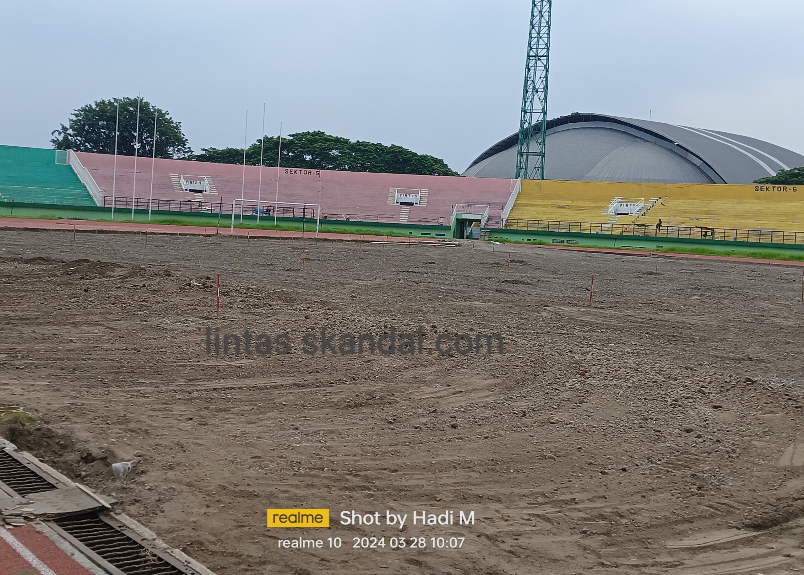 Kementerian PUPR Renovasi Stadion Gelora Delta Sidoarjo