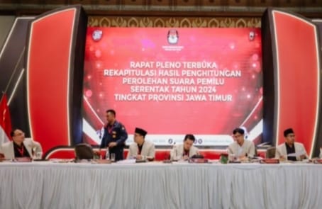 Rekapitulasi Pemilu 2024 DPRD Jatim Dapil VII Blitar, Tulungagung, dan VIII Kediri Raya Selesai