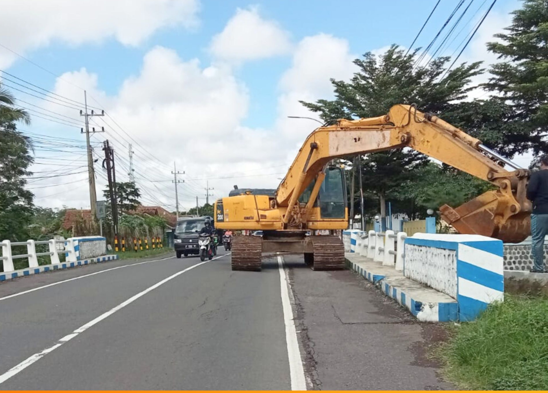 Dinas PU Bina Marga Jatim Perbaiki Infrastruktur Jembatan Wonorekso Banyuwangi