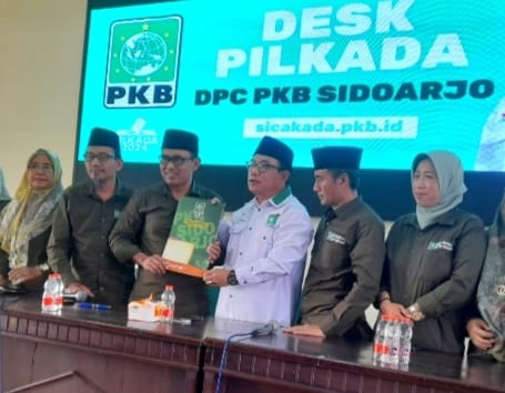 Ketua DPRD Sidoarjo Daftarkan Diri Bakal Calon Bupati dari PKB