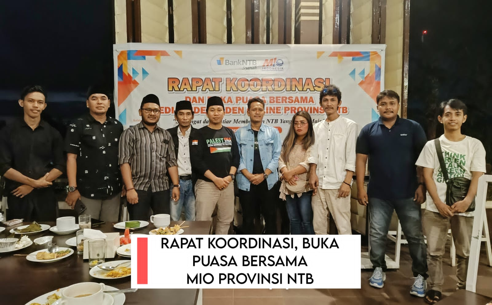 MIO NTB Gelar Rapat Koordinasi, Buka Puasa Bersama dan Santuni Anak Yatim