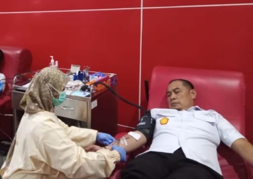 Peringati HBP ke-60, Lapas Kelas IIA Sidoarjo Gandeng PMI Gelar Donor Darah