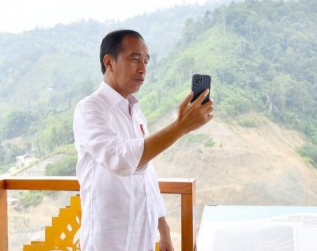 Presiden RI Jokowi Tinjau Progres Pembangunan Bendungan Bolango Ulu di Gorontalo