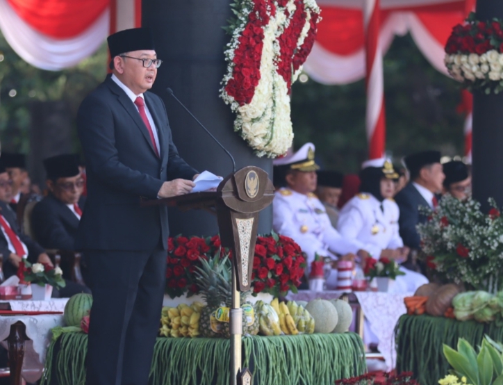 Plh Gubernur Jatim Pimpin Upacara Hari Kebangkitan Nasional 2024