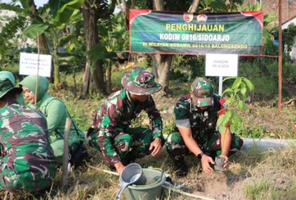 TMMD ke-120 Kodim 0816 Sidoarjo Dukung Ketahanan Pangan di Desa Penambangan