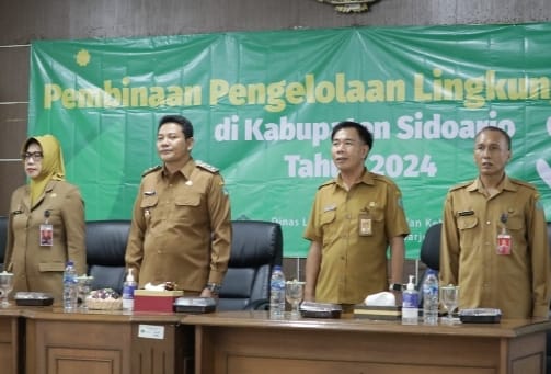 Jaga Kebersihan Lingkungan Hidup, Plt. Bupati Sidoarjo Tekankan Segera Terapkan Green Design