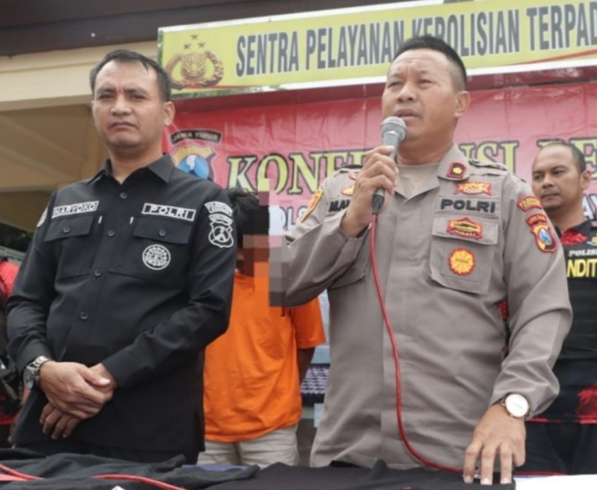 Polisi Berhasil Amankan Tersangka Curanmor 9 TKP di Surabaya yang Kabur ke Kalimantan