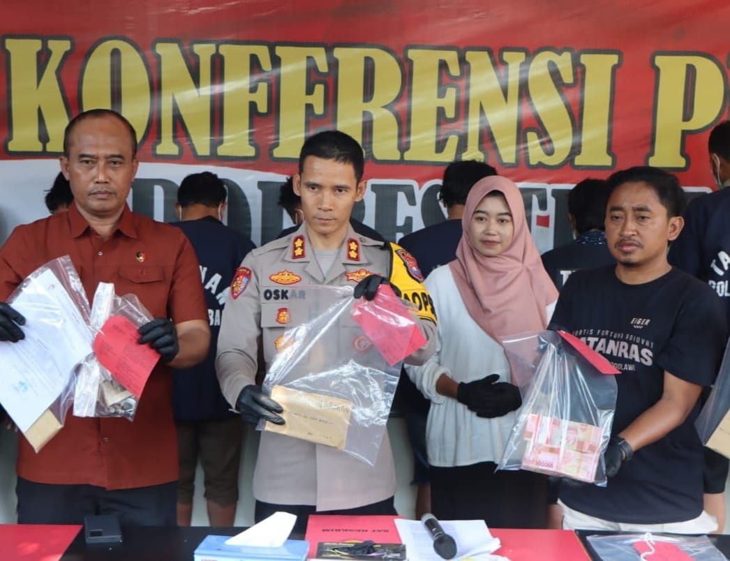 Satreskrim Polres Tuban Amankan 12 Orang Atas Dugaan Pemerasan