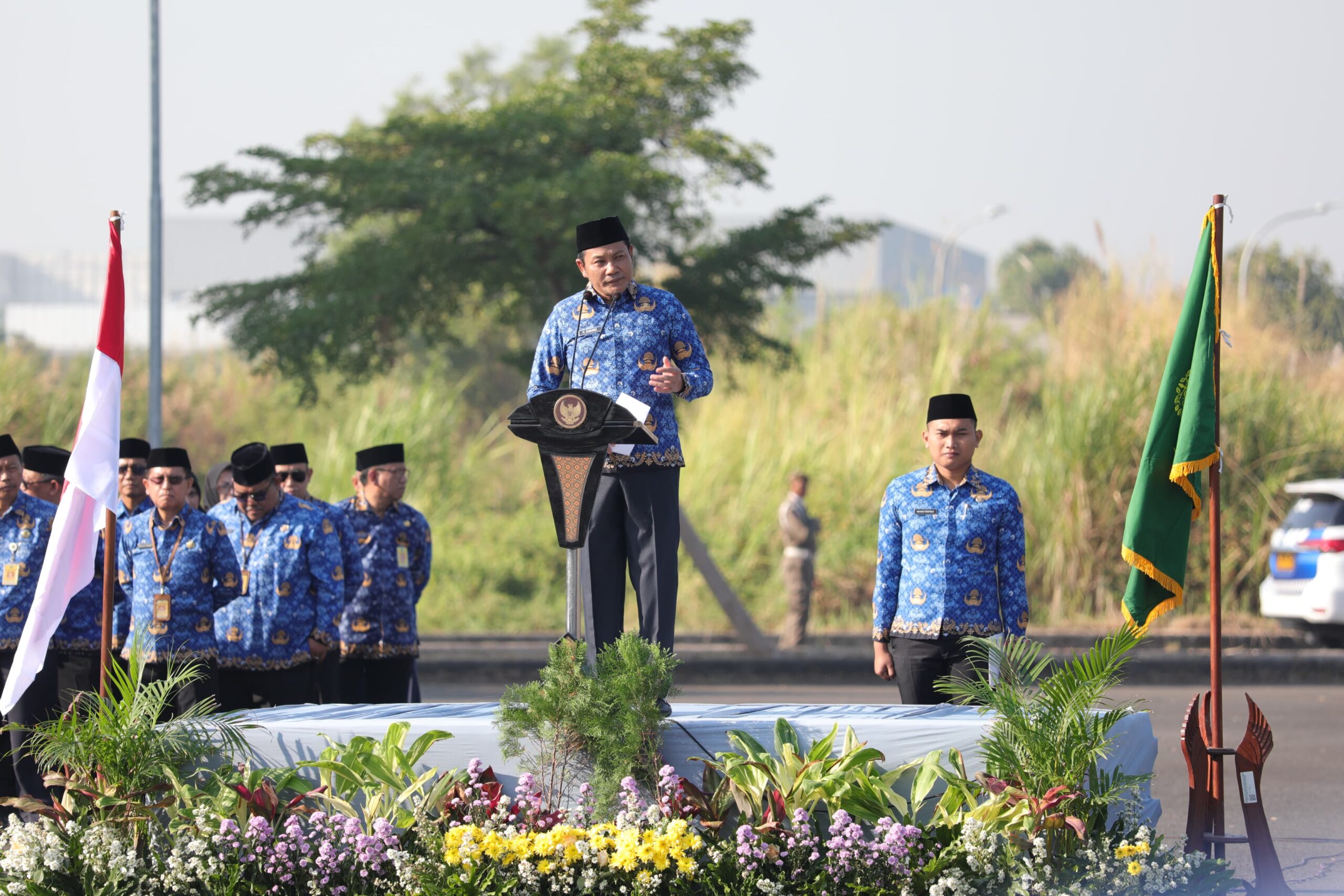 Plt. Bupati Subandi Pimpin Apel ASN di MPP Sidoarjo