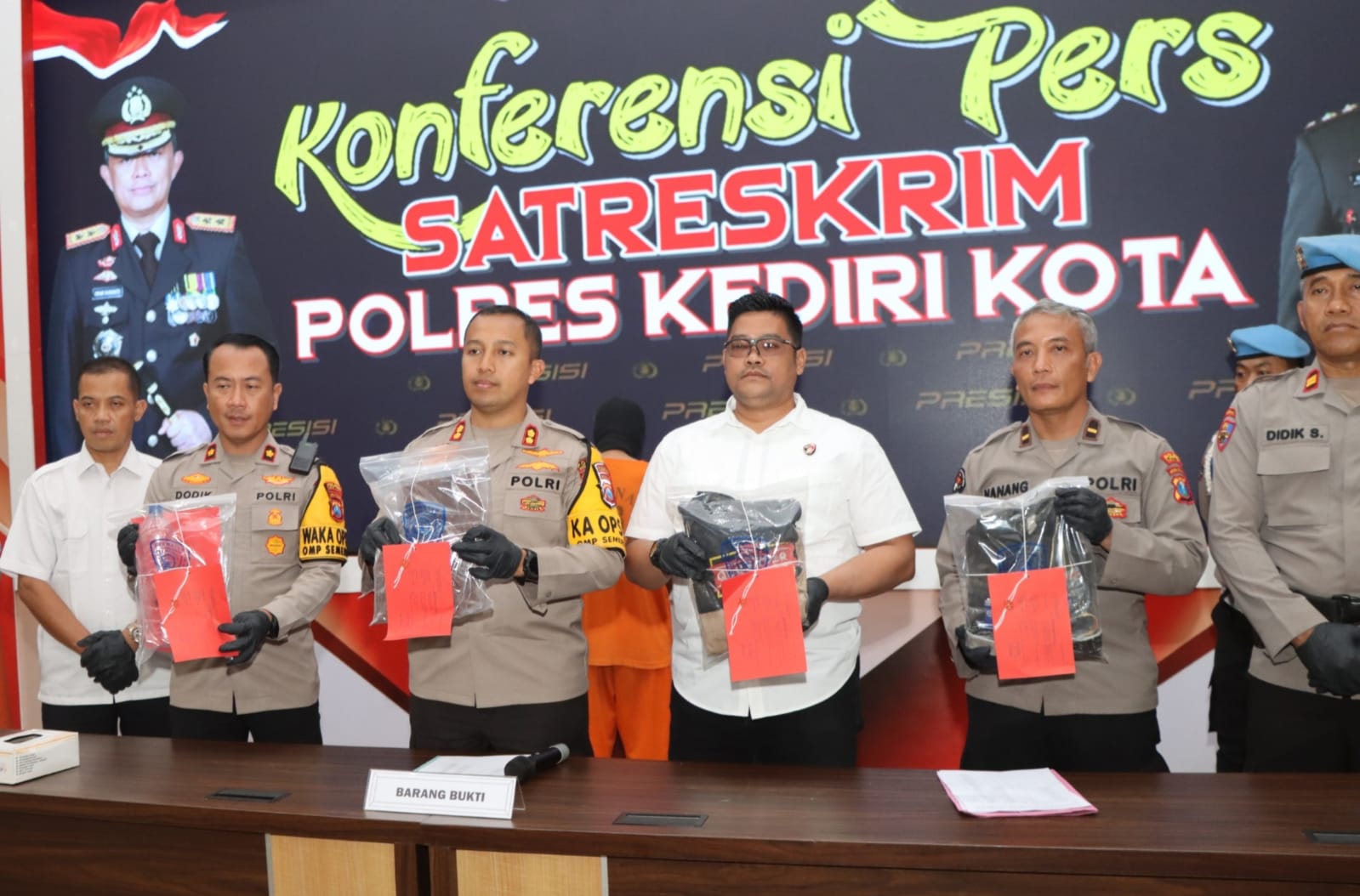 Polres Kediri Kota Berhasil Amankan Tersangka Penganiayaan di Balowerti