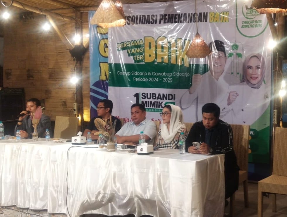 Jelang Pilkada 2024, Tim Pemenangan Paslon BA-IK Gelar Konsolidasi Bersama Relawan