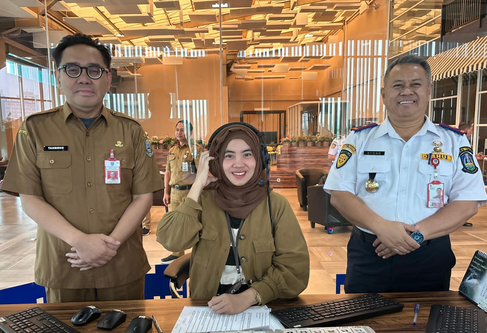 Kadis PU dan Dishub Jatim Biacara Infrastruktur dan Konektivitas di Talkshow Merawat Bumi Majapahit