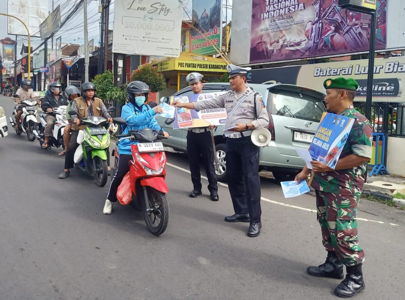 Operasi Zebra Semeru 2024, Polres Malang Bersama Forkopimda Gencar Sosialisasikan Keselamatan Berlalulintas