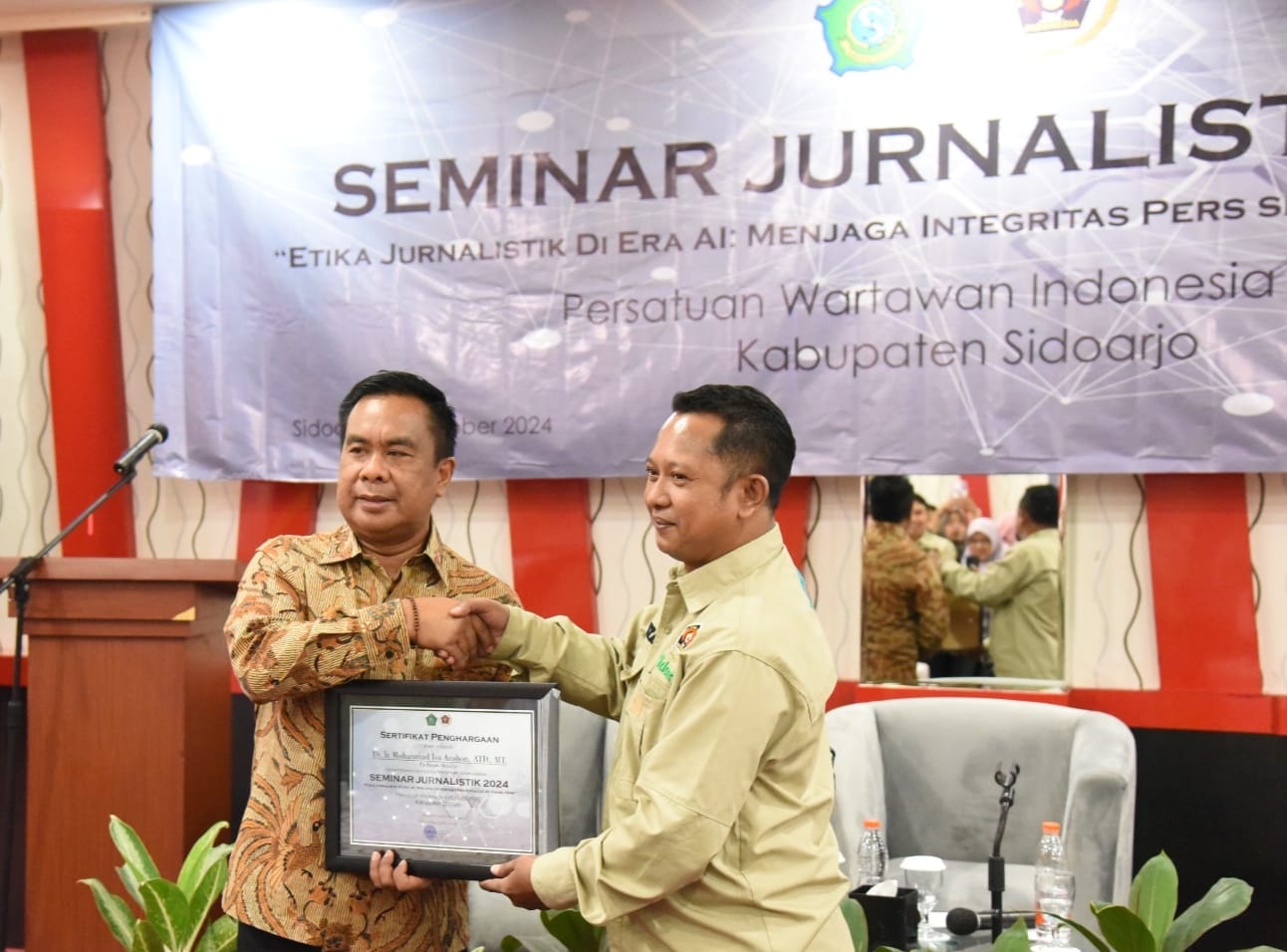 Pjs. Bupati Sidoarjo : Wartawan Patner Bekerja