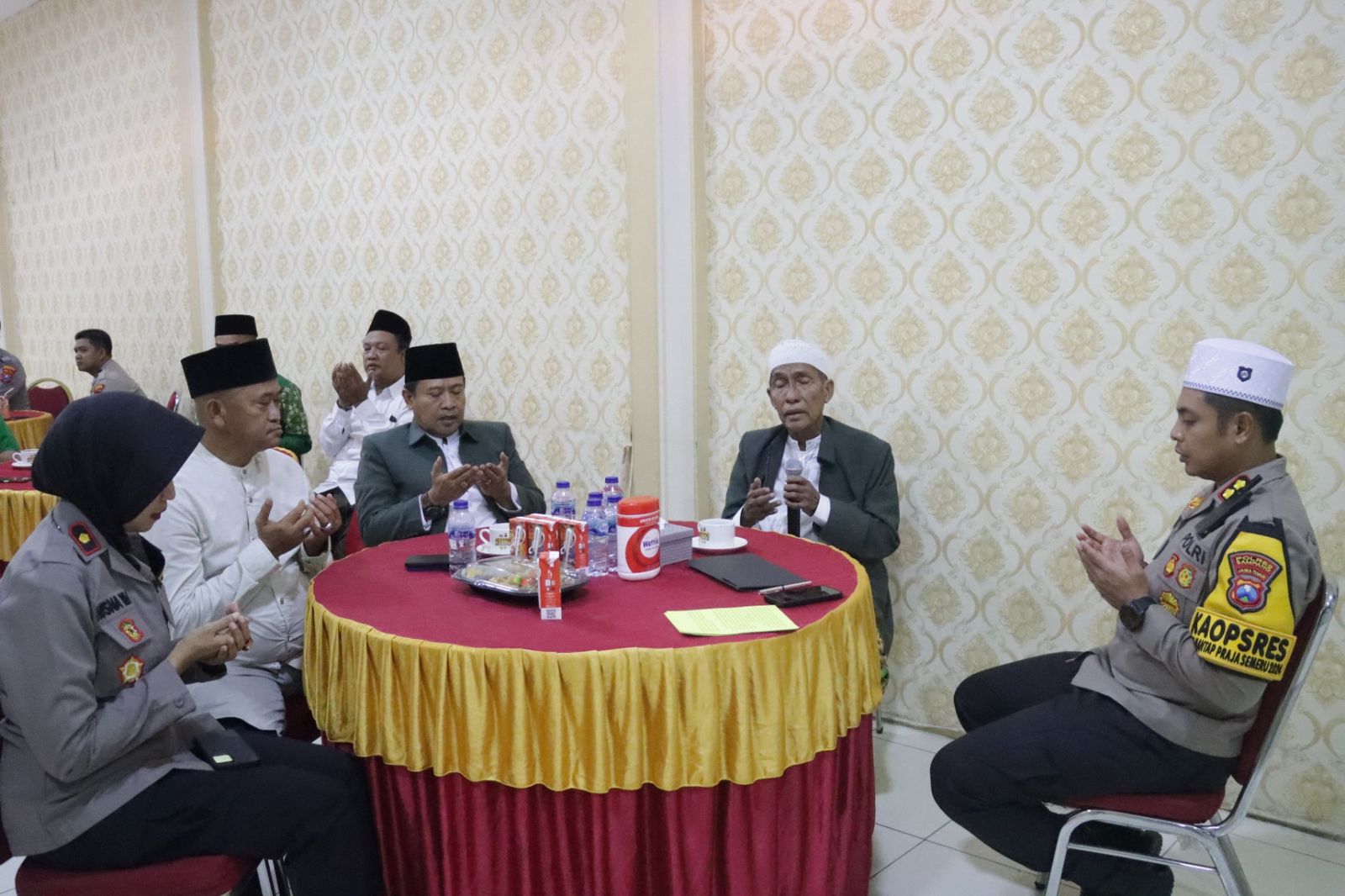 Wujudkan Pilkada Damai 2024, Kapolres Sampang Terima Kunjungan 4 Ormas Islam