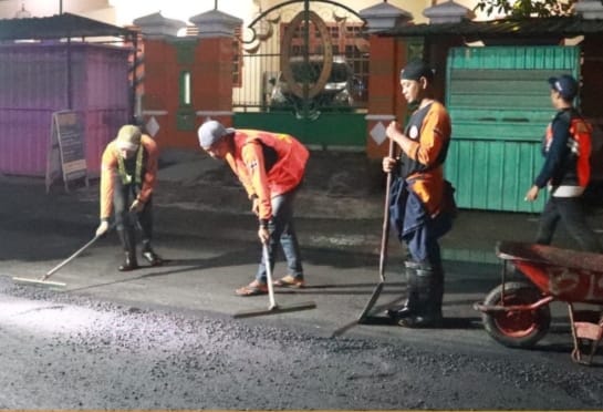 DPU Bina Marga Jatim Gelar Pemeliharaan Perkerasan Jalan di Wilayah UPT PJJ Kediri