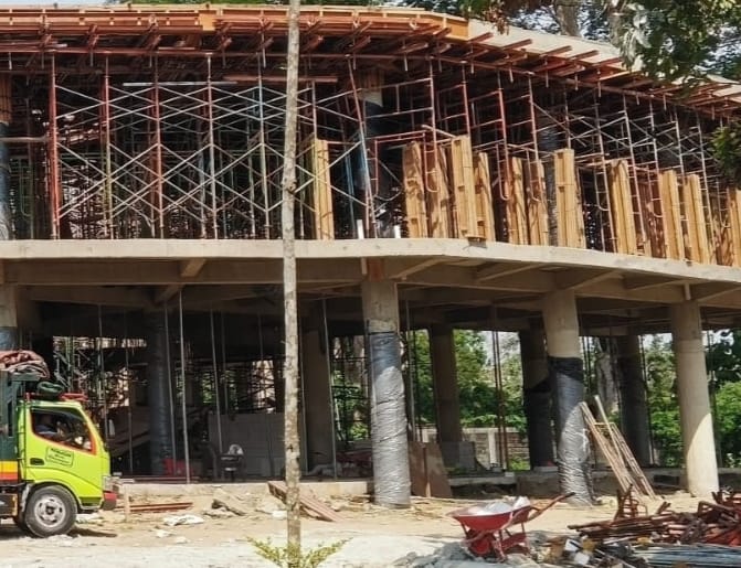 Proyek Pembangunan Gedung Perpustakaan Daerah Blitar Dihentikan