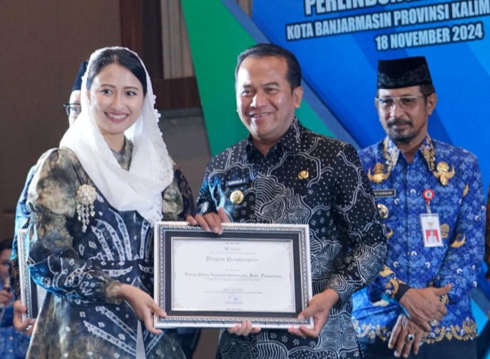 Pemkab Pasuruan Raih Penghargaan Pasar Tertib Ukur Tahun 2023 dari Mendag RI