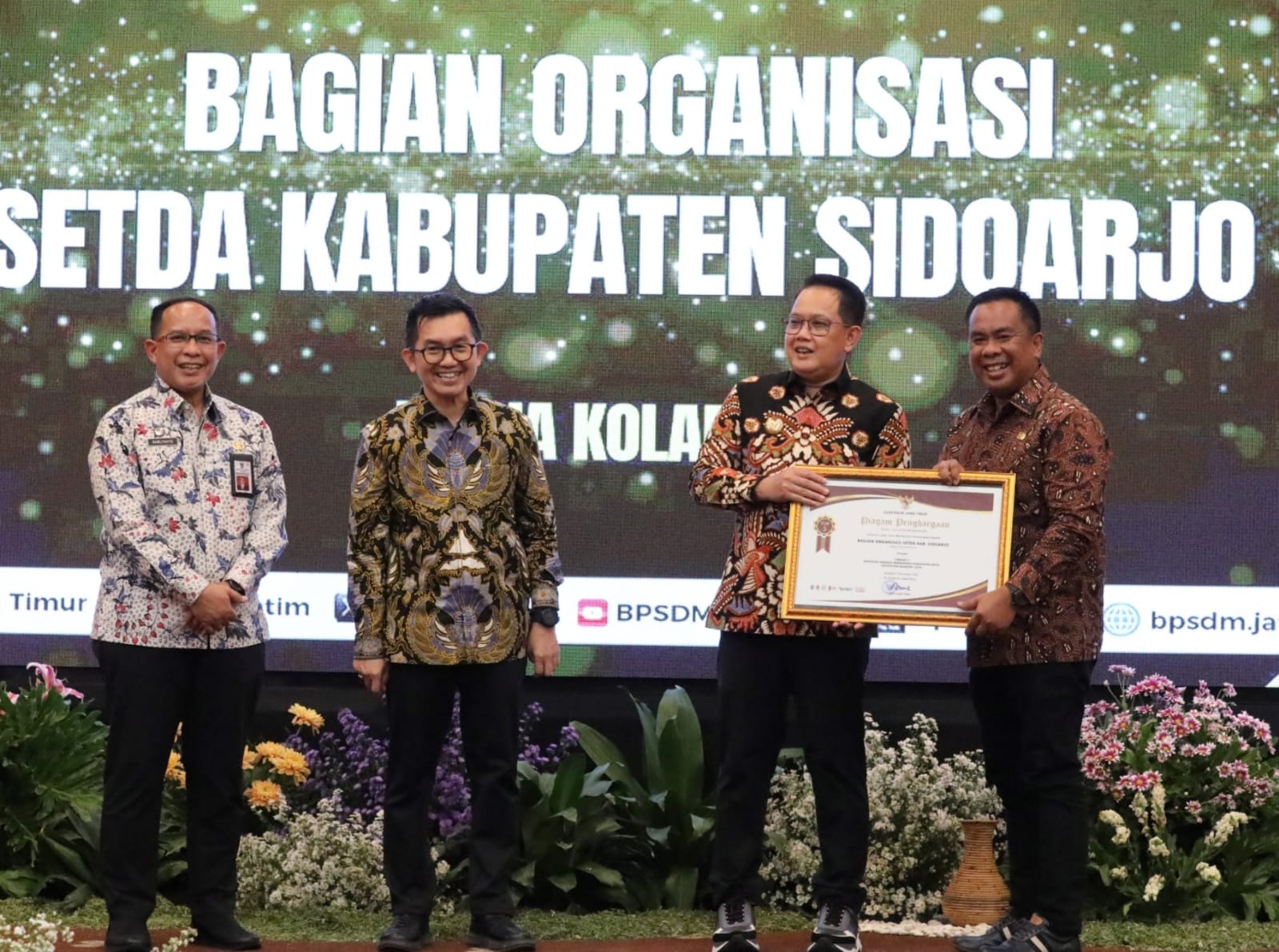 PKN Tingkat II Angkatan XXVI Di BPSDM Jatim Resmi Di Tutup, Pemkab Sidoarjo Meraih Terbaik 3 Kategori Inovation Academy 2024