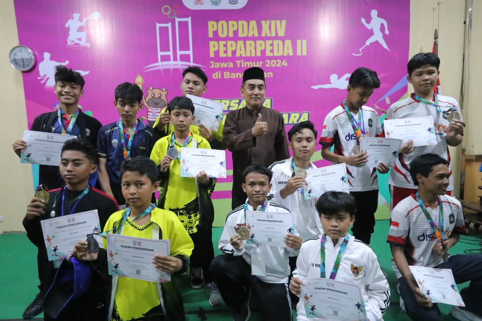 Sidoarjo Juara Umum Catur Popda XIV Jatim 2024