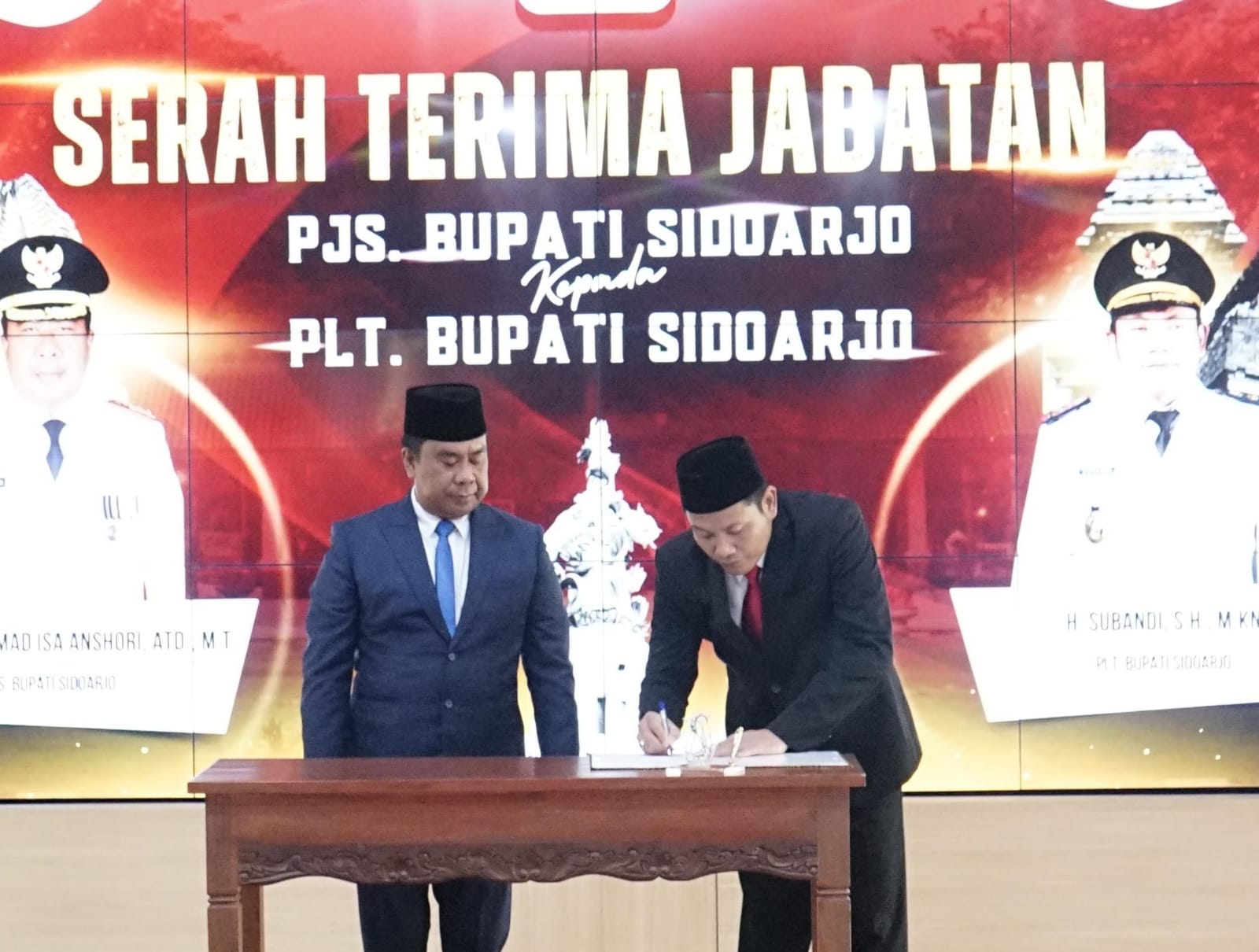 Subandi Kembali Jabat Plt. Bupati Sidoarjo