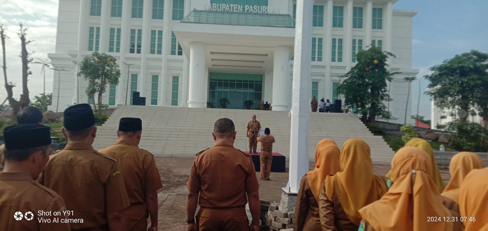 Apel Pembinaan Dinas Bagi Pengawas, Pemilik dan Kepala Sekolah Dilingkungan Dinas Pendidikan dan Kebudayaan Kabupaten Pasuruan