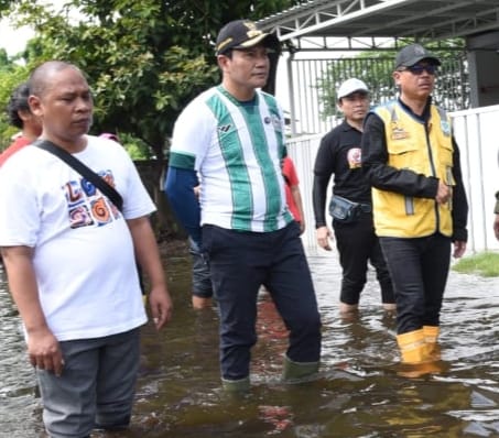 Pemkab Sidoarjo Gelar Apel Gabungan Siaga Banjir dan Kerja Bakti di wilayah Waru