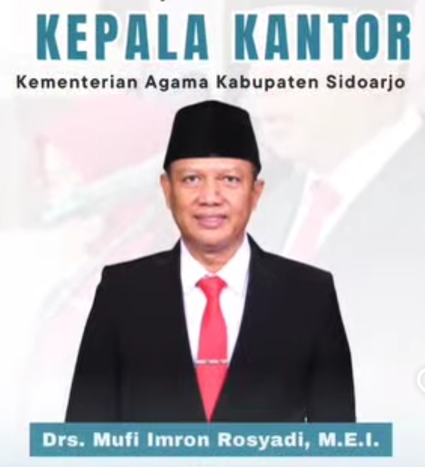 Kepala Kemenag Kabupaten Sidoarjo Mengucapkan : SELAMAT HARI AMAL BHAKTI Ke – 79 KEMENAG RI 2025